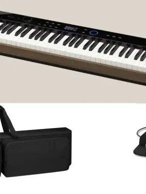Casio PX-S6000 BK Stage Set + SP-34 + SC900 Bag, Stagepiano schwarz - | Mega-Angebot
